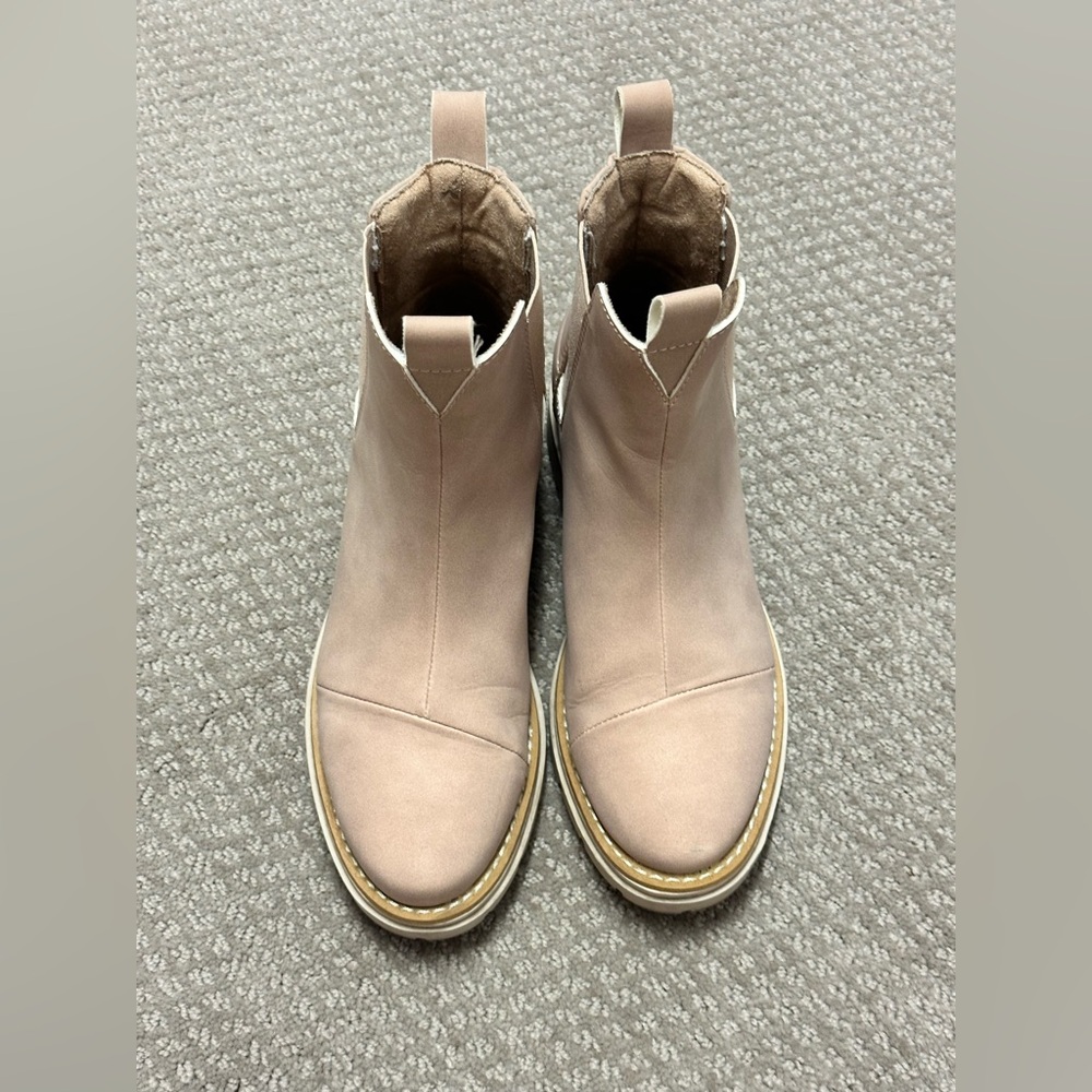 Toms Women's Blush Taupe Chelsea Ankle Boots